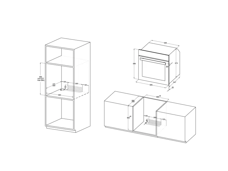 MPM MPM-63-BO-12 Beépíthető sütő