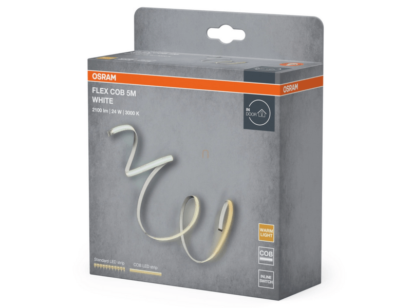 Osram Flex COB 5M LED szalag melegfehér fénnyel