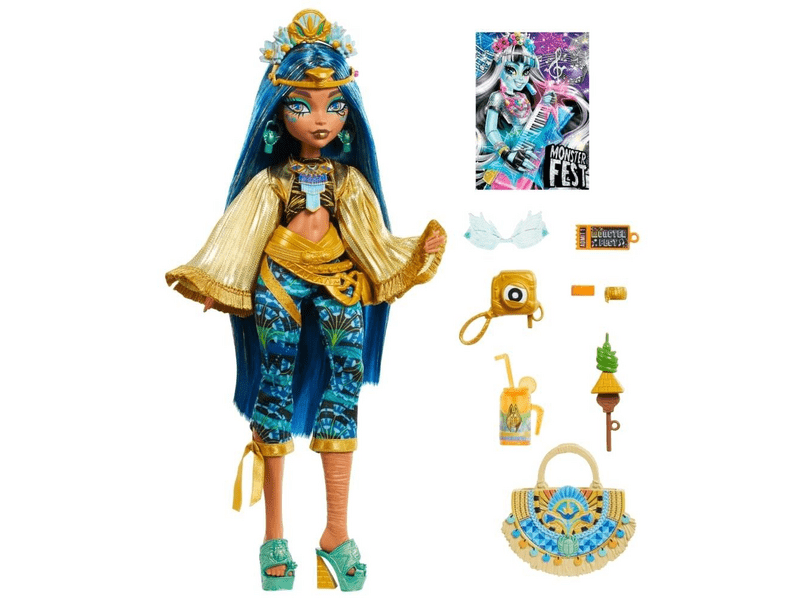 Monster High Monster Mulatság baba - Cleo de Nile (HXH81)