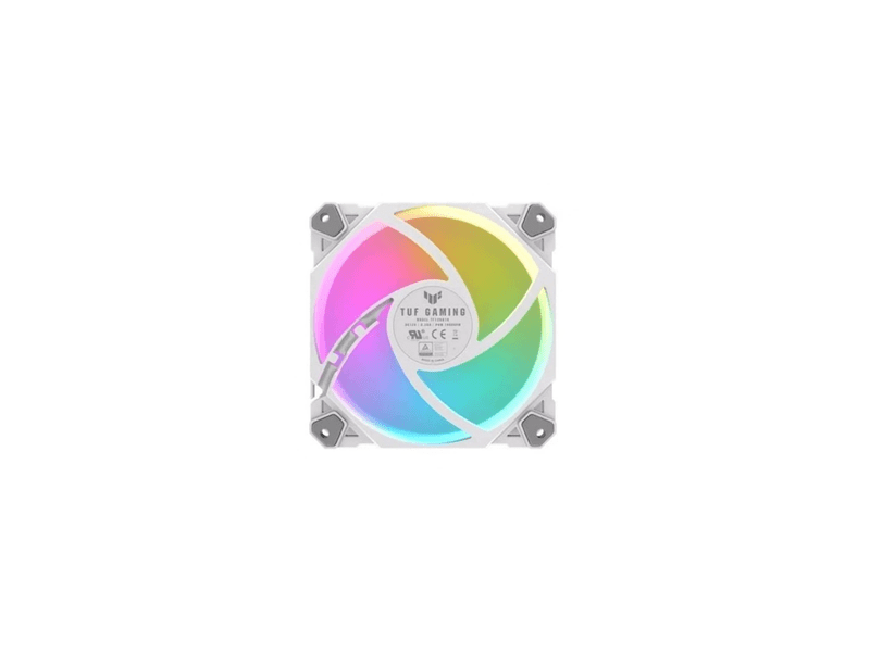 Asus TUF Gaming TF120 ARGB Ventilátor, fehér