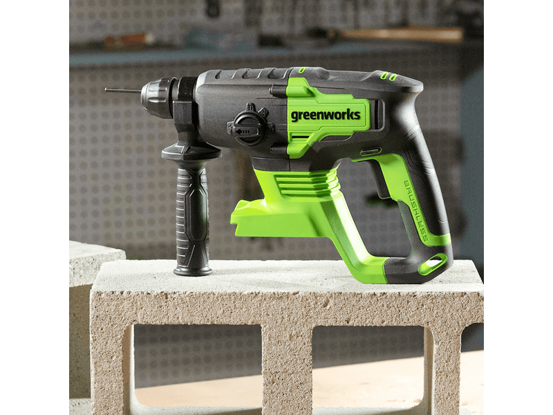 Greenworks GD24SDS2 Akumulatorska bušilica-čekić