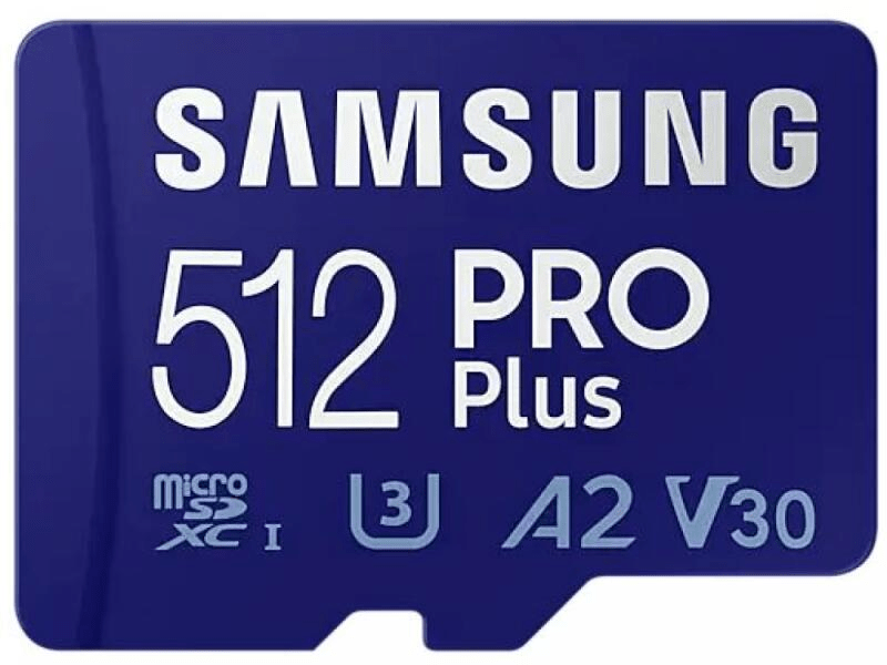 Samsung Pro Plus MicroSDXC Memóriakártya, 512 GB (MB-MD512KA)