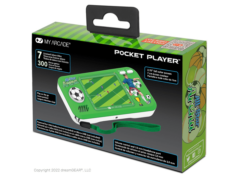 My Arcade All-Star Arena 300+ Pocket Player Hordozható konzol (DGUNL-4128)
