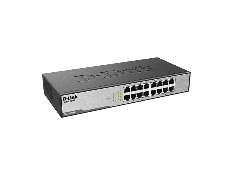 D-Link DES-1016D/E Switch, 16x100Mbps