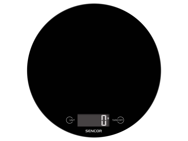 Sencor SKS 5330 Konyhai mérleg, Fekete