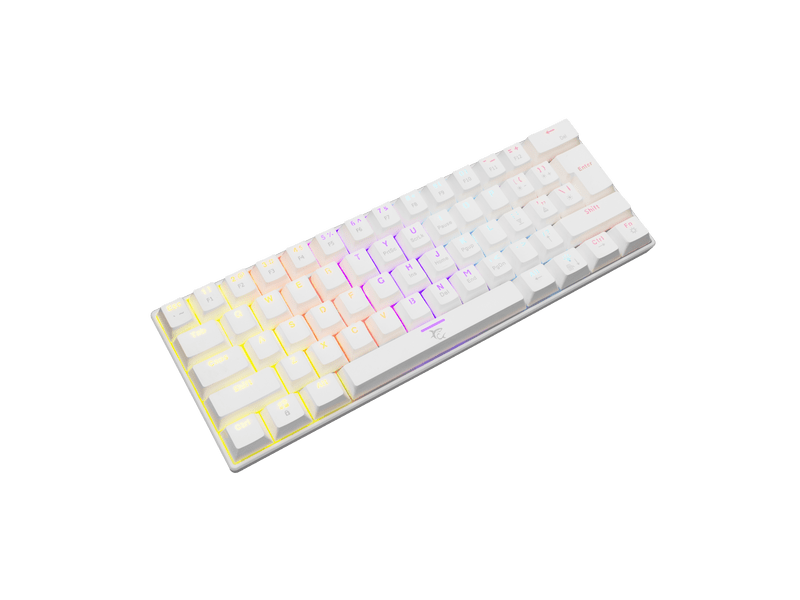 White Shark Shinobi Mechanikus billentyűzet (GK-2022W/R-HU)