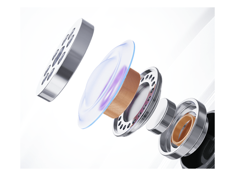 ZTE Nubia Live Clip TWS fülhallgató, szürke