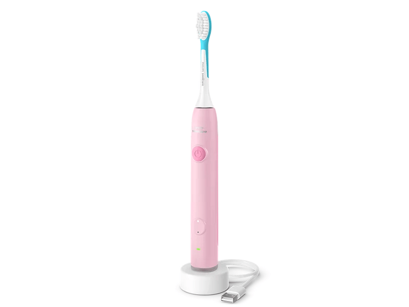 Philips HX6600/41 Sonicare Kids elektromos fogkefe, rózsaszín