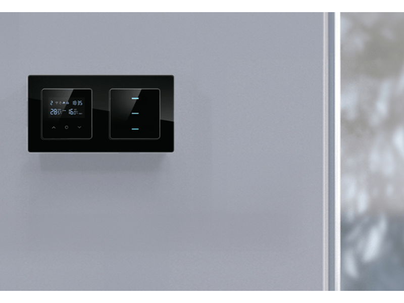 Avatto N-TS10-Frame-B2Dupla keret aljzat, fekete