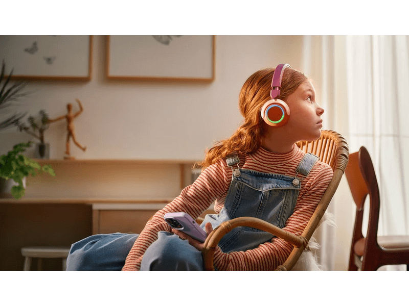 Philips TAK4200MP/00 Bluetooth fejhallgató gyerekeknek, bíborlila