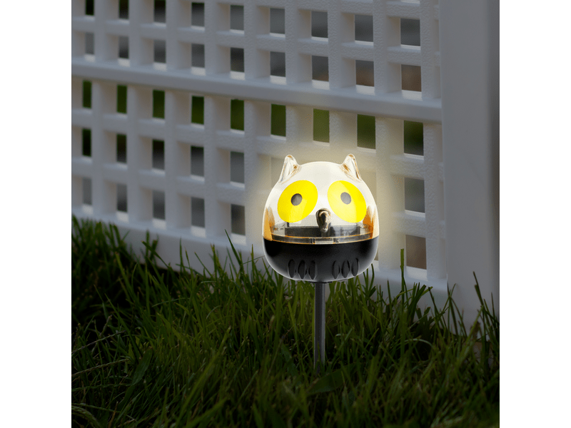 Garden of Eden 11240E LED-es szolár lámpa, bagoly, hidegfehér