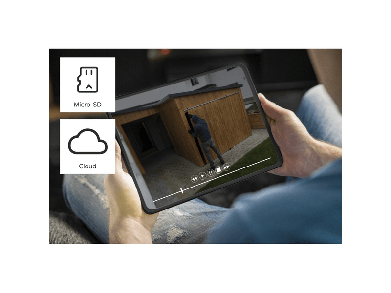 Hama 176615 Kültéri Wifi kamera napelemmel