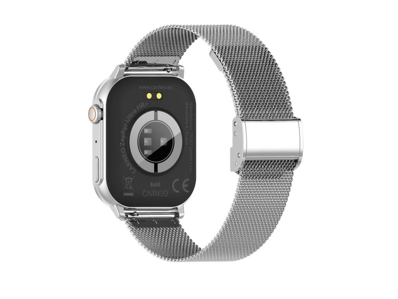 Carneo Zephyr Ultra HR+ pametni sat, srebrne boje