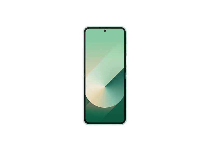 Samsung Galaxy Z Flip6 szilikon tok gyűrűvel, menta (EF-PF741TMEGWW)