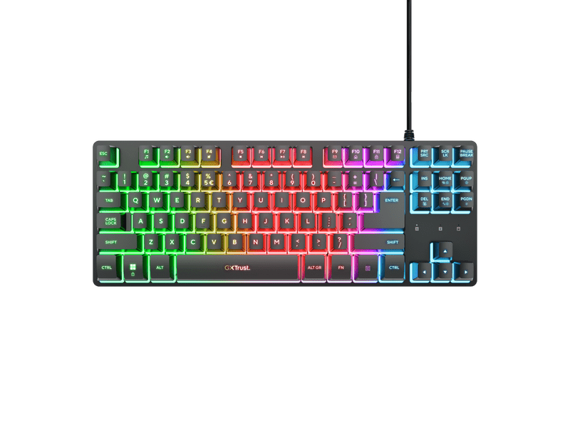 Trust GXT 833 Thado TKL Gaming billentyűzet (26063)