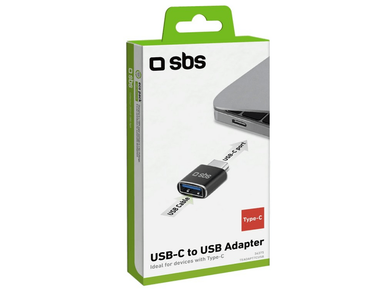 SBS USB-A ženski/USB-C muški adapter (TEADAPTTCUSB)