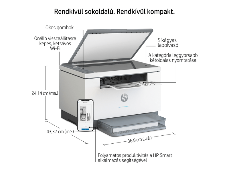 M234dwE multifunkciós lézer nyomtató