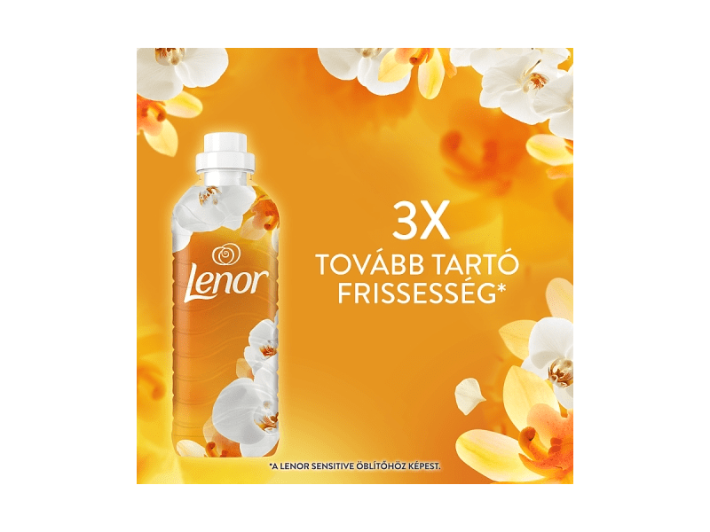 Lenor Textilöblítő 59 Mosáshoz, Orchid & Vanilla, 1239ml