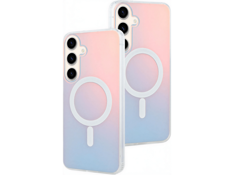 Cellect Samsung Galaxy S26 mágneses színjátszós tok, átlátszó