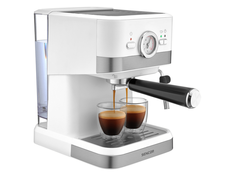 Sencor SES 1720WH Espresso aparat za kavu, Bijela