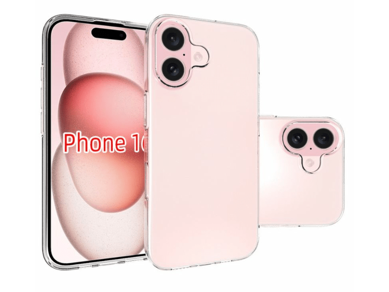 iPhone 16 TPU szilikon, Átlátszó