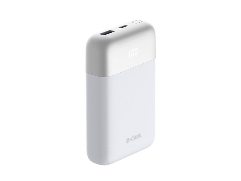 D-Link DPP-101 PowerBank, fehér, 10000mAh