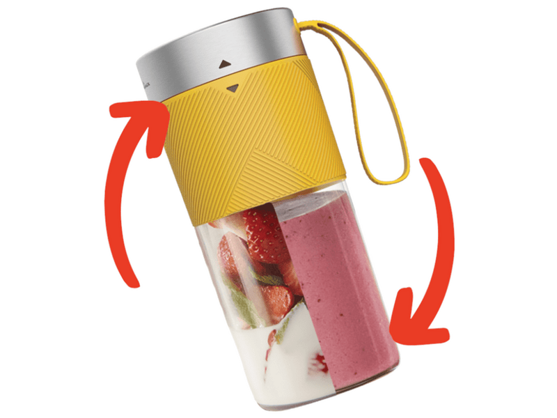Tefal Lightmix BL1C0230 Hordozható smoothie mixer, sárga