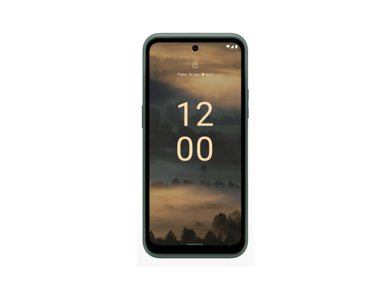 Nokia XR21 6/128GB Okostelefon, fenyőzöld