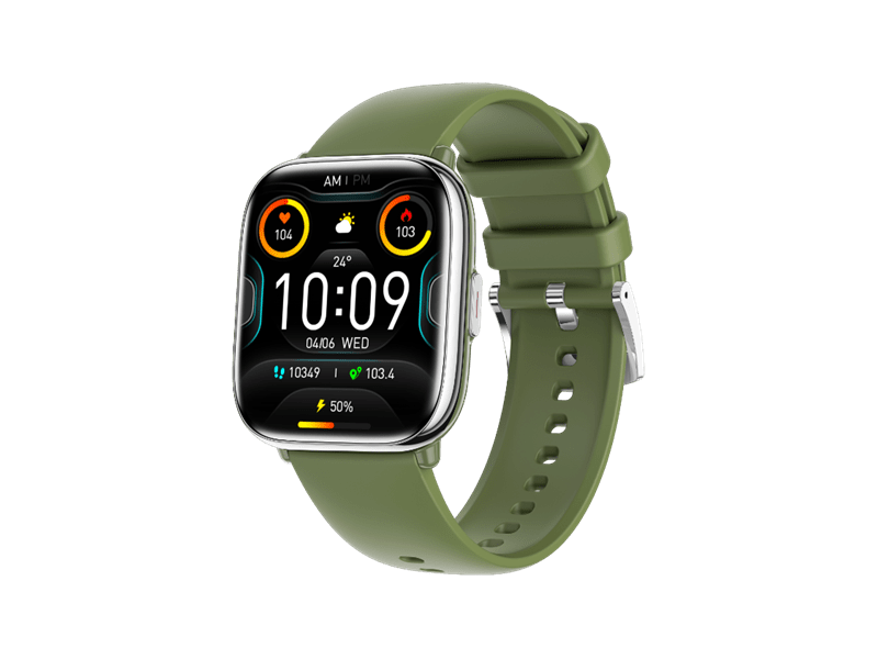 myPhone Watch Pastel Okosóra, Ezüst/olívazöld (SMA002920)