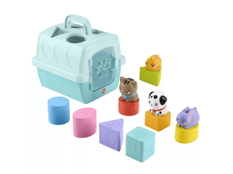 Fisher-Price Kis kedvencek foglalkoztató - állatkás formaválogató (HTW93)