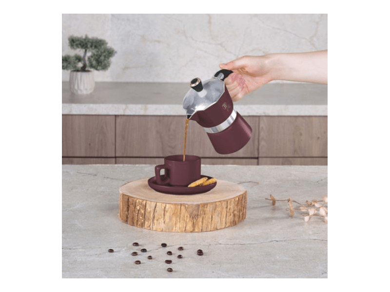 Berlinger Haus BH8565N Kotyogós kávéfőző, 3 személyes