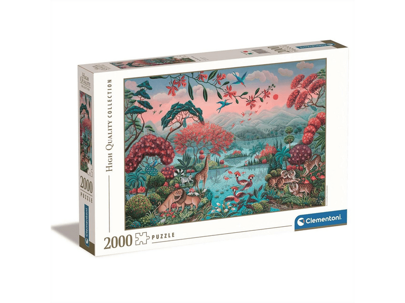 Clementoni A békés dzsungel puzzle 2000 db-os (32571)