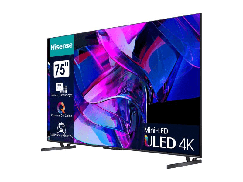 Hisense 75U7KQ 4K UHD Smart MiniLED TV