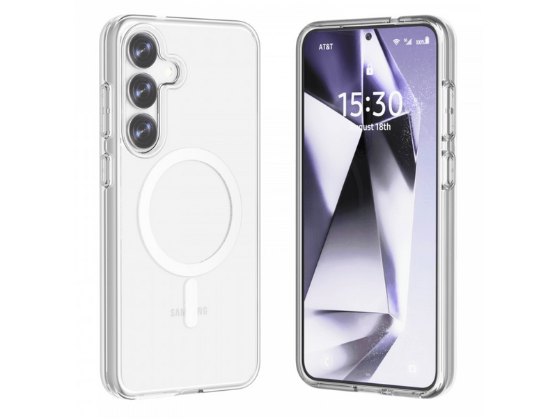 Cellect Samsung Galaxy A37 mágneses szilikon tok, átlátszó (CEL-MAG-A37-TP)