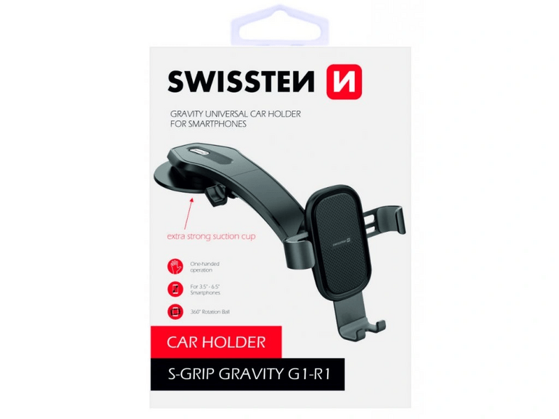 Swissten G1-R1 Gravity autós telefontartó (65010600)