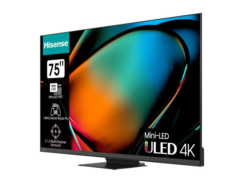 Hisense 75U8KQ 4K UHD Smart MiniLED TV