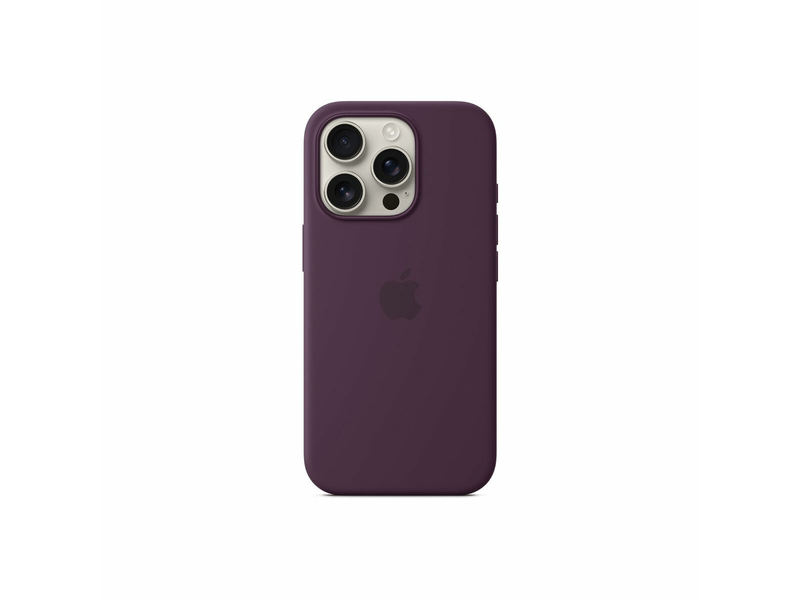 iPhone 16 Pro Silic.Case with MagS.Plum