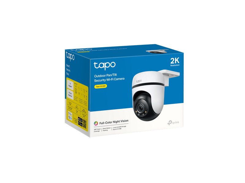 Tp-link Tapo C510W kültéri biztonsági Wi-Fi kamera, fehér
