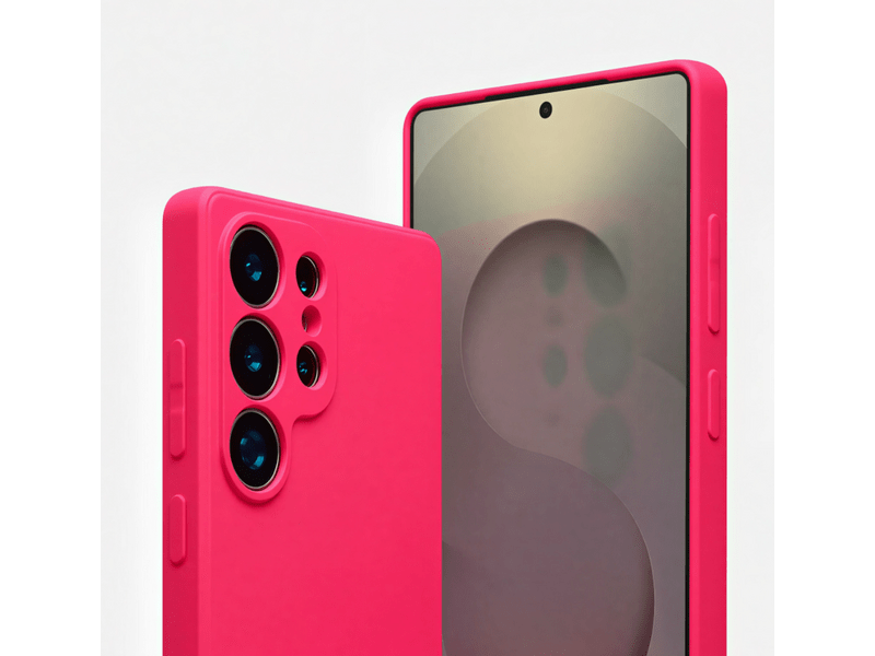 Cellect Samsung Galaxy S26 Ultra Szilikon tok, magenta (CEL-PREM-SAM-S26U-MA)