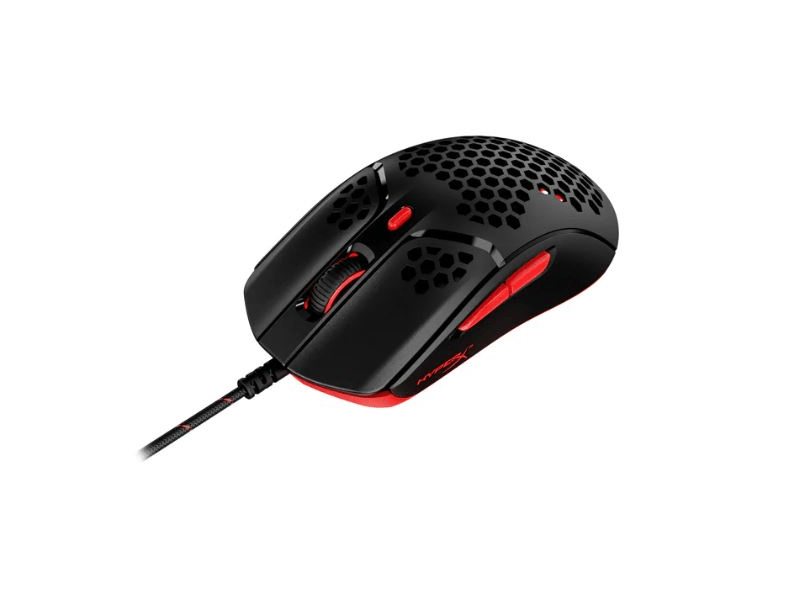 HyperX Pulsefire Haste Gamer egér, fekete-piros (4P5E3AA)