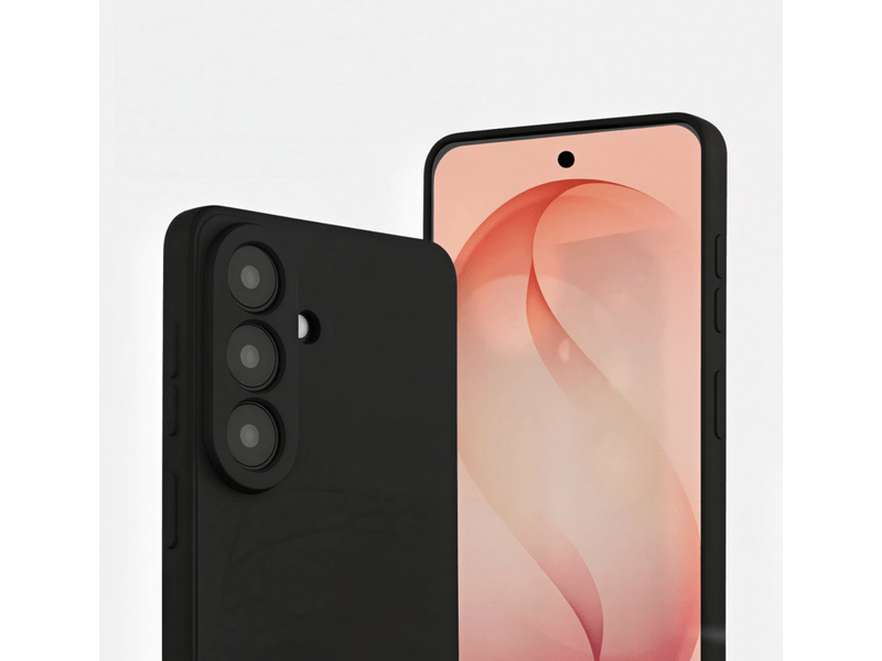 Cellect Samsung Galaxy S26 Szilikon tok, fekete (CEL-PREM-SAM-S26-BK)