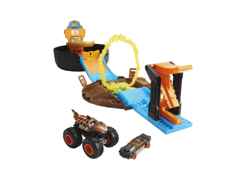 Mattel Hot Wheels Monster Trucks - Stunt Tire Játékszett
