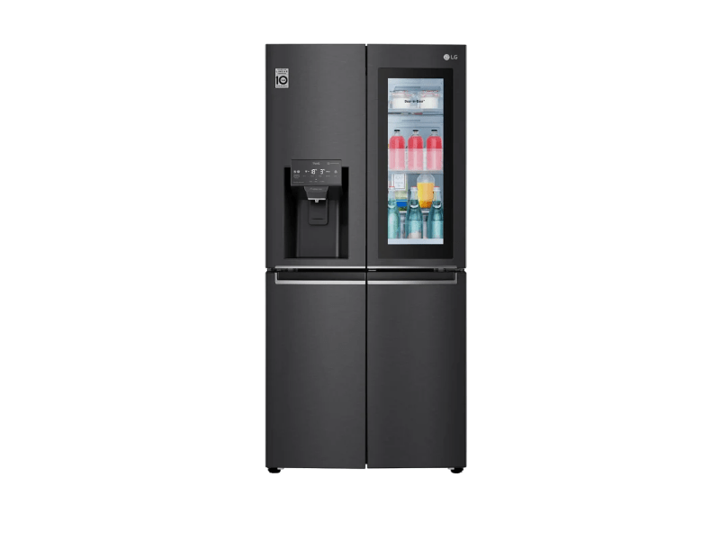 LG GMX844MC6F InstaView Door-in-Door Keskeny négyajtós hűtőszekrény