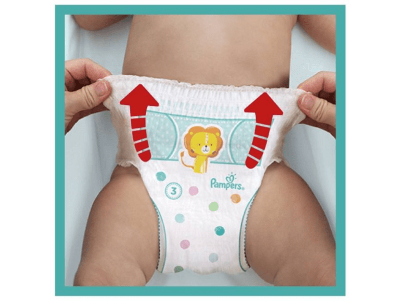 Pampers Pants havi pelenkacsomag, 3-as méret, 6-11 kg, 204 db