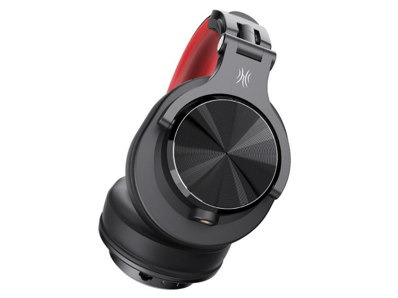 OneOdio A70-BR BT Bluetooth fejhallgató, fekete/piros
