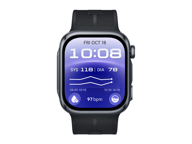 Huawei Watch D3 Okosóra, fekete (55020KBU)