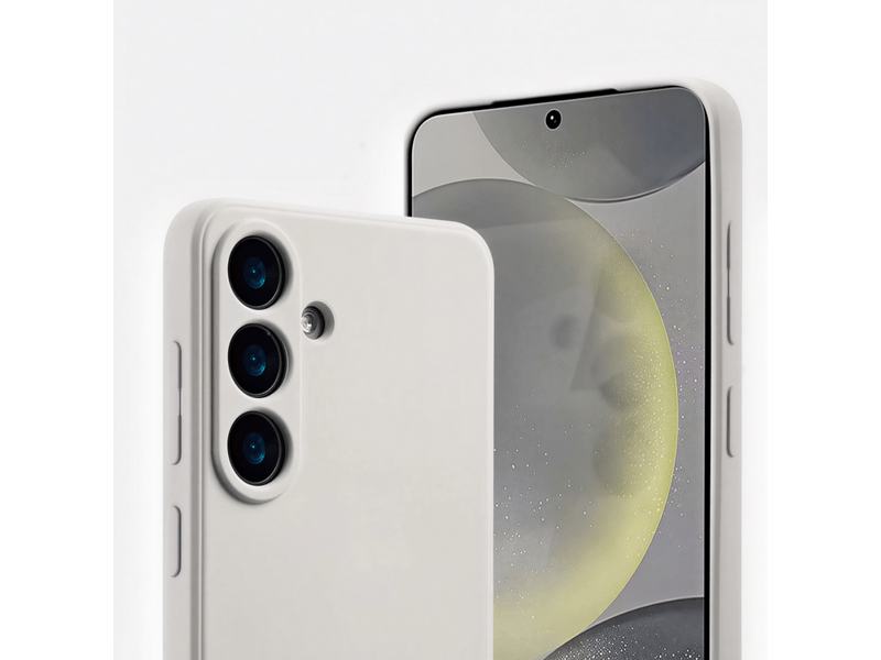 Cellect Samsung Galaxy S26 Plus Szilikon tok, törtfehér (CEL-PREM-SAM-S26P-W)