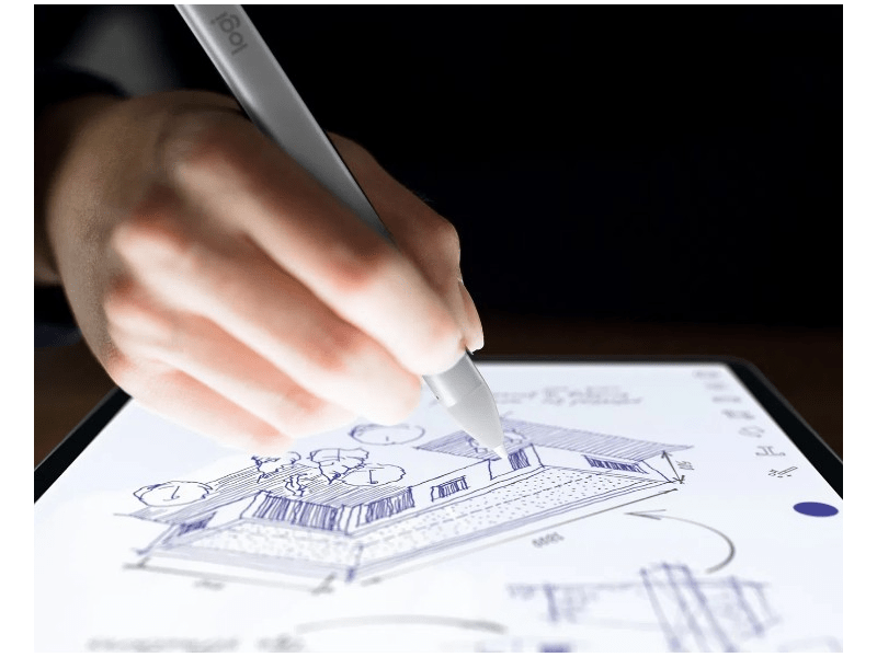 Logitech Crayon Digitális toll, USB-C (914-000074)