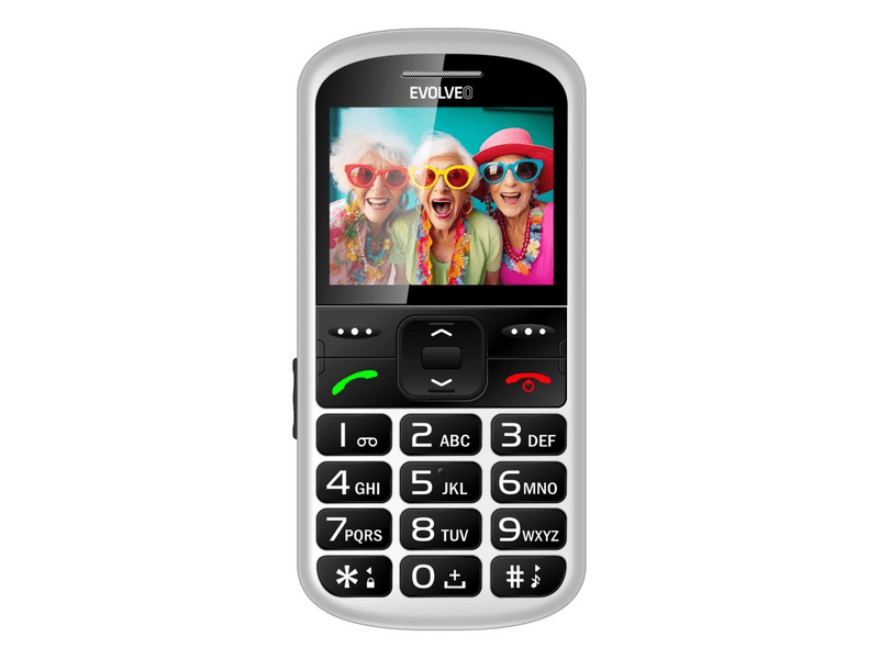 Evolveo EasyPhone XS Mobiltelefon, fehér (EP-570-XS-WH)