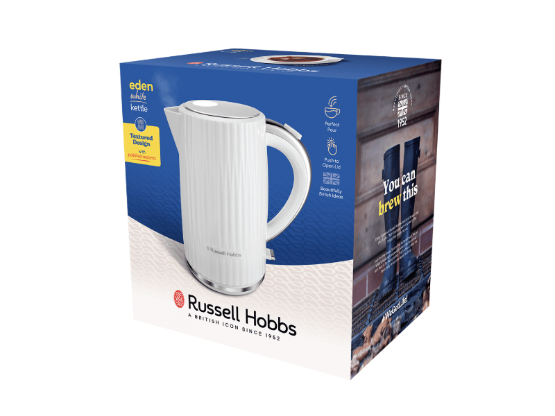 Russell Hobbs Eden Vízforraló, fehér (27360-70)